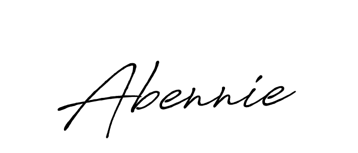 It looks lik you need a new signature style for name Abennie. Design unique handwritten (Antro_Vectra_Bolder) signature with our free signature maker in just a few clicks. Abennie signature style 7 images and pictures png