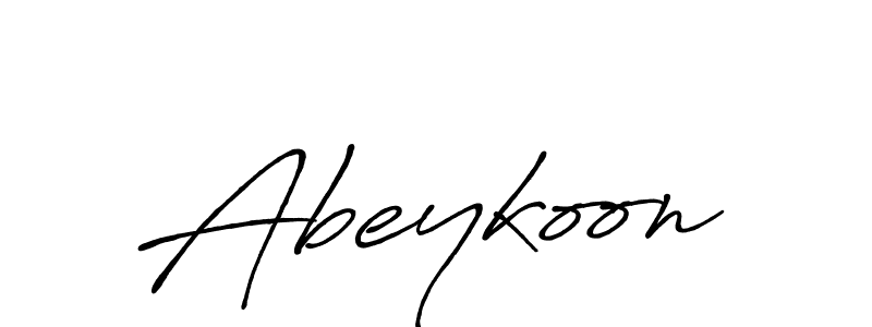 Once you've used our free online signature maker to create your best signature Antro_Vectra_Bolder style, it's time to enjoy all of the benefits that Abeykoon name signing documents. Abeykoon signature style 7 images and pictures png