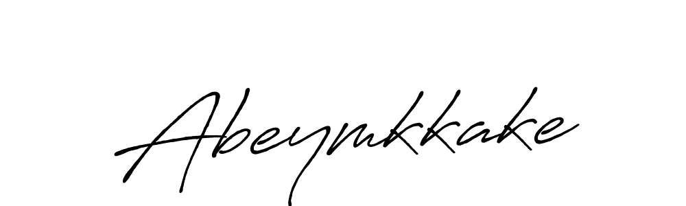 Design your own signature with our free online signature maker. With this signature software, you can create a handwritten (Antro_Vectra_Bolder) signature for name Abeymkkake. Abeymkkake signature style 7 images and pictures png