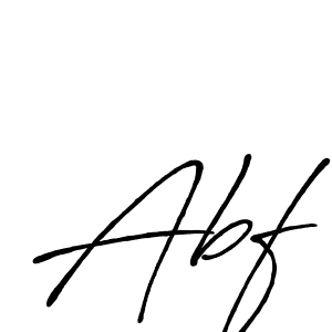 Use a signature maker to create a handwritten signature online. With this signature software, you can design (Antro_Vectra_Bolder) your own signature for name Abf. Abf signature style 7 images and pictures png