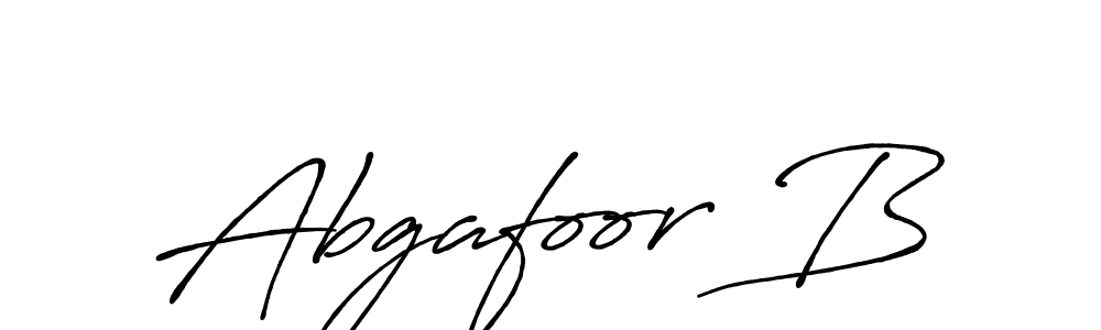 Similarly Antro_Vectra_Bolder is the best handwritten signature design. Signature creator online .You can use it as an online autograph creator for name Abgafoor B. Abgafoor B signature style 7 images and pictures png