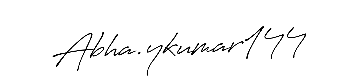 Design your own signature with our free online signature maker. With this signature software, you can create a handwritten (Antro_Vectra_Bolder) signature for name Abha.ykumar144. Abha.ykumar144 signature style 7 images and pictures png