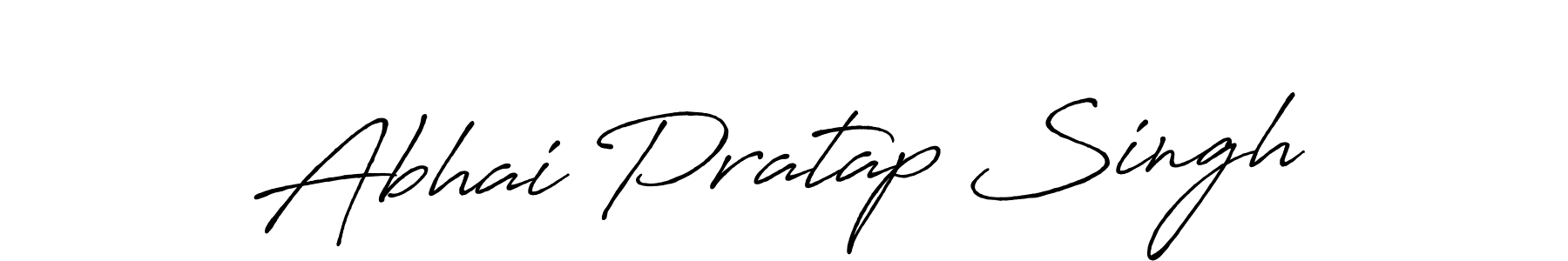 Use a signature maker to create a handwritten signature online. With this signature software, you can design (Antro_Vectra_Bolder) your own signature for name Abhai Pratap Singh. Abhai Pratap Singh signature style 7 images and pictures png