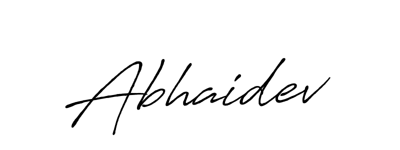 You should practise on your own different ways (Antro_Vectra_Bolder) to write your name (Abhaidev) in signature. don't let someone else do it for you. Abhaidev signature style 7 images and pictures png