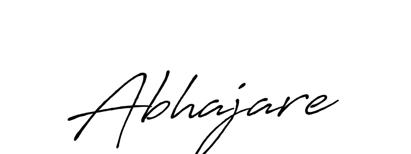 Design your own signature with our free online signature maker. With this signature software, you can create a handwritten (Antro_Vectra_Bolder) signature for name Abhajare. Abhajare signature style 7 images and pictures png