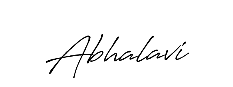 Make a beautiful signature design for name Abhalavi. With this signature (Antro_Vectra_Bolder) style, you can create a handwritten signature for free. Abhalavi signature style 7 images and pictures png