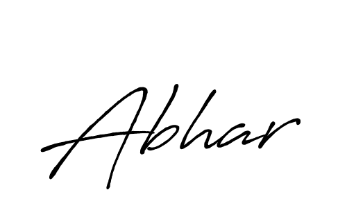 It looks lik you need a new signature style for name Abhar. Design unique handwritten (Antro_Vectra_Bolder) signature with our free signature maker in just a few clicks. Abhar signature style 7 images and pictures png