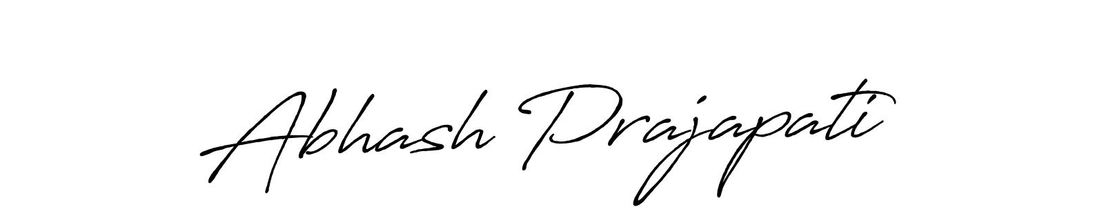 Design your own signature with our free online signature maker. With this signature software, you can create a handwritten (Antro_Vectra_Bolder) signature for name Abhash Prajapati. Abhash Prajapati signature style 7 images and pictures png