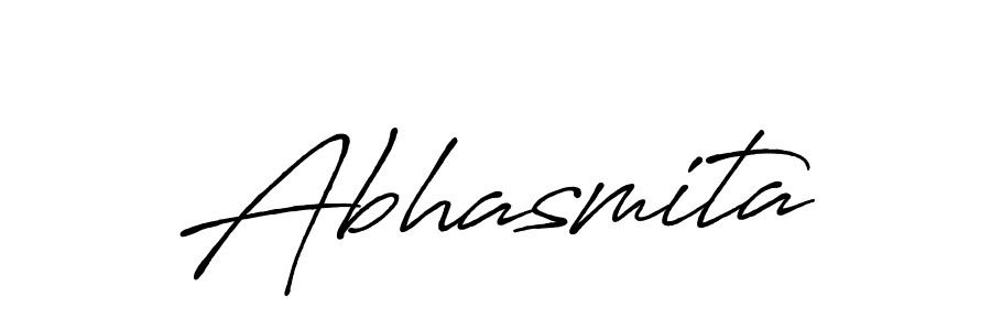 Abhasmita stylish signature style. Best Handwritten Sign (Antro_Vectra_Bolder) for my name. Handwritten Signature Collection Ideas for my name Abhasmita. Abhasmita signature style 7 images and pictures png