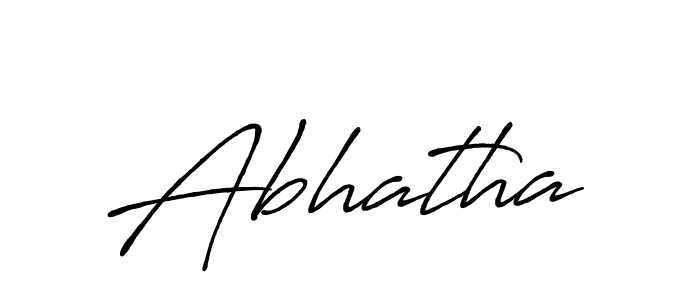 Similarly Antro_Vectra_Bolder is the best handwritten signature design. Signature creator online .You can use it as an online autograph creator for name Abhatha. Abhatha signature style 7 images and pictures png