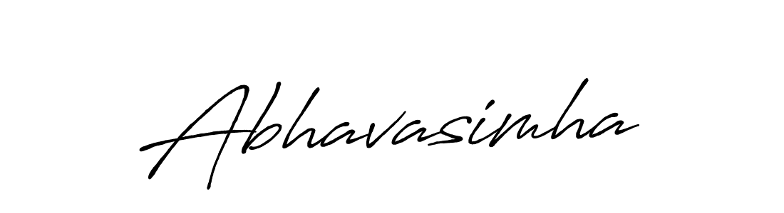 How to make Abhavasimha signature? Antro_Vectra_Bolder is a professional autograph style. Create handwritten signature for Abhavasimha name. Abhavasimha signature style 7 images and pictures png