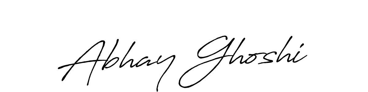 Best and Professional Signature Style for Abhay Ghoshi. Antro_Vectra_Bolder Best Signature Style Collection. Abhay Ghoshi signature style 7 images and pictures png