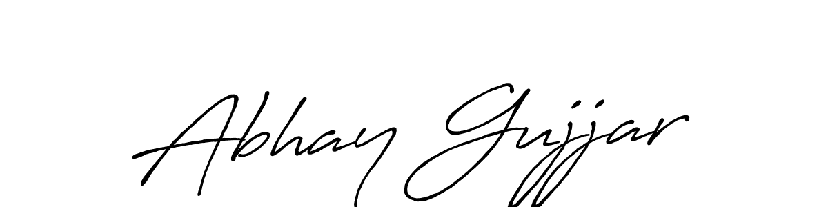 You can use this online signature creator to create a handwritten signature for the name Abhay Gujjar. This is the best online autograph maker. Abhay Gujjar signature style 7 images and pictures png