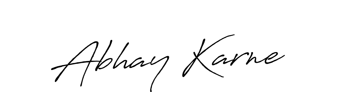 You should practise on your own different ways (Antro_Vectra_Bolder) to write your name (Abhay Karne) in signature. don't let someone else do it for you. Abhay Karne signature style 7 images and pictures png