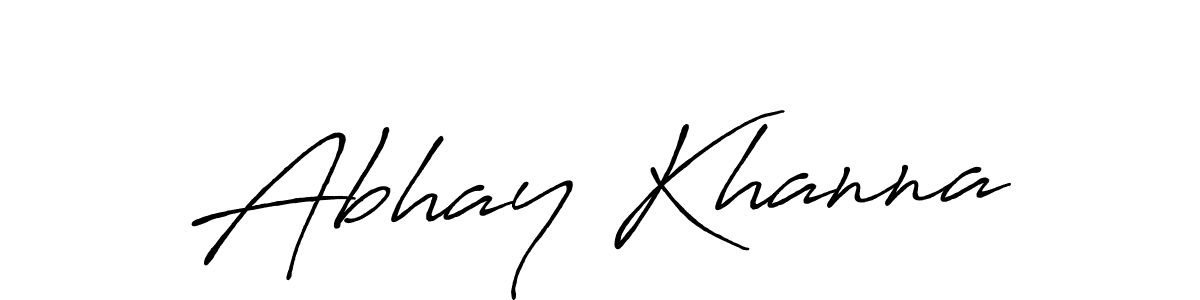 Make a short Abhay Khanna signature style. Manage your documents anywhere anytime using Antro_Vectra_Bolder. Create and add eSignatures, submit forms, share and send files easily. Abhay Khanna signature style 7 images and pictures png