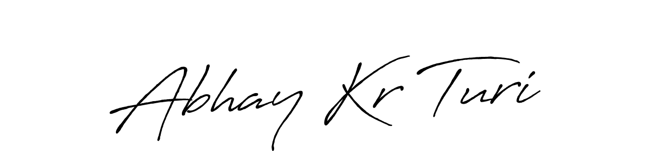 if you are searching for the best signature style for your name Abhay Kr Turi. so please give up your signature search. here we have designed multiple signature styles  using Antro_Vectra_Bolder. Abhay Kr Turi signature style 7 images and pictures png