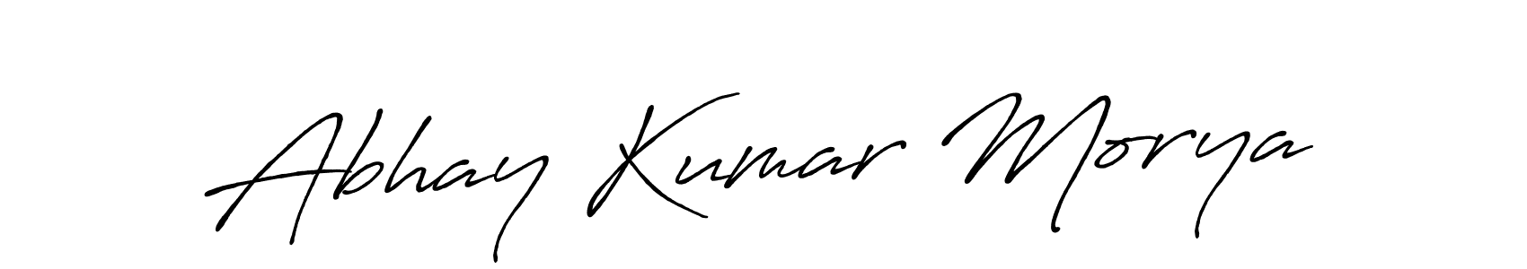 You can use this online signature creator to create a handwritten signature for the name Abhay Kumar Morya. This is the best online autograph maker. Abhay Kumar Morya signature style 7 images and pictures png