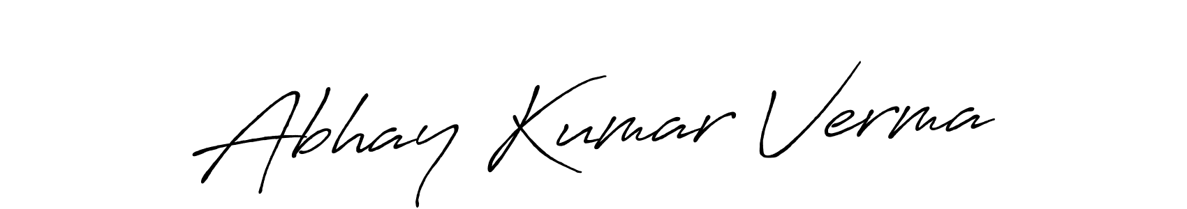 Once you've used our free online signature maker to create your best signature Antro_Vectra_Bolder style, it's time to enjoy all of the benefits that Abhay Kumar Verma name signing documents. Abhay Kumar Verma signature style 7 images and pictures png