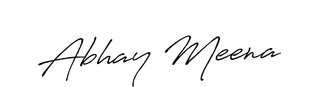 if you are searching for the best signature style for your name Abhay Meena. so please give up your signature search. here we have designed multiple signature styles  using Antro_Vectra_Bolder. Abhay Meena signature style 7 images and pictures png