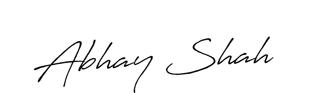 You can use this online signature creator to create a handwritten signature for the name Abhay Shah. This is the best online autograph maker. Abhay Shah signature style 7 images and pictures png