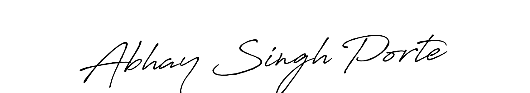 You should practise on your own different ways (Antro_Vectra_Bolder) to write your name (Abhay Singh Porte) in signature. don't let someone else do it for you. Abhay Singh Porte signature style 7 images and pictures png