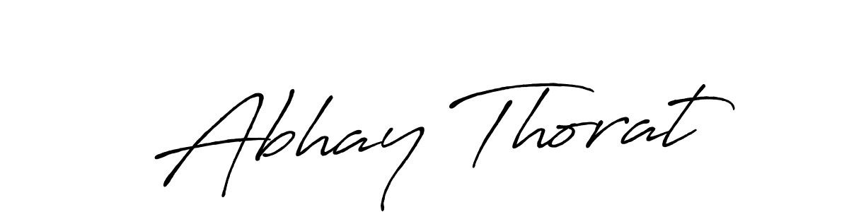 Antro_Vectra_Bolder is a professional signature style that is perfect for those who want to add a touch of class to their signature. It is also a great choice for those who want to make their signature more unique. Get Abhay Thorat name to fancy signature for free. Abhay Thorat signature style 7 images and pictures png