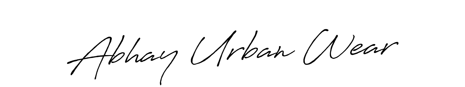 Here are the top 10 professional signature styles for the name Abhay Urban Wear. These are the best autograph styles you can use for your name. Abhay Urban Wear signature style 7 images and pictures png