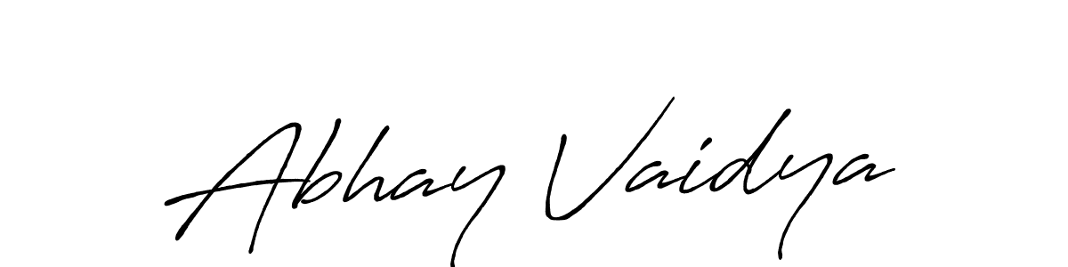 This is the best signature style for the Abhay Vaidya name. Also you like these signature font (Antro_Vectra_Bolder). Mix name signature. Abhay Vaidya signature style 7 images and pictures png