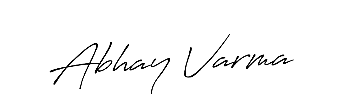 Make a beautiful signature design for name Abhay Varma. Use this online signature maker to create a handwritten signature for free. Abhay Varma signature style 7 images and pictures png