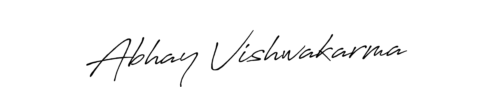 Make a beautiful signature design for name Abhay Vishwakarma. Use this online signature maker to create a handwritten signature for free. Abhay Vishwakarma signature style 7 images and pictures png