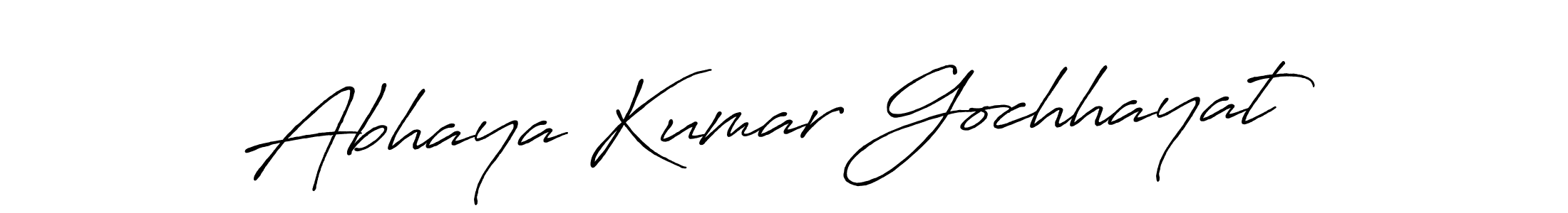if you are searching for the best signature style for your name Abhaya Kumar Gochhayat. so please give up your signature search. here we have designed multiple signature styles  using Antro_Vectra_Bolder. Abhaya Kumar Gochhayat signature style 7 images and pictures png