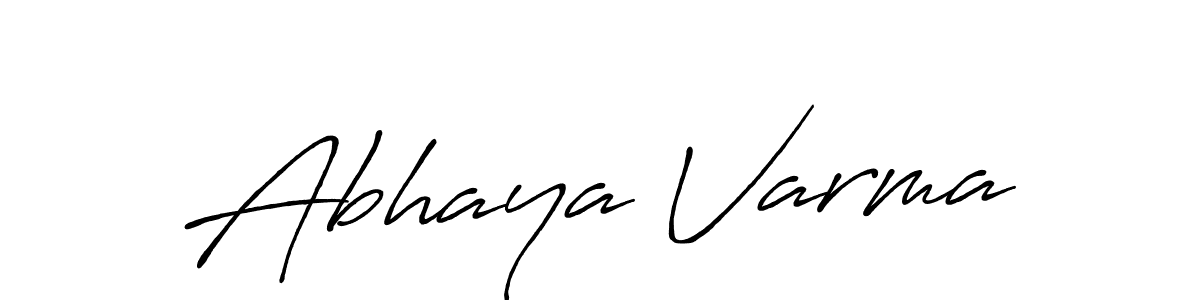 You can use this online signature creator to create a handwritten signature for the name Abhaya Varma. This is the best online autograph maker. Abhaya Varma signature style 7 images and pictures png