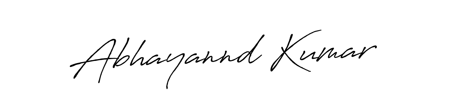 The best way (Antro_Vectra_Bolder) to make a short signature is to pick only two or three words in your name. The name Abhayannd Kumar include a total of six letters. For converting this name. Abhayannd Kumar signature style 7 images and pictures png