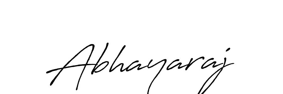 How to make Abhayaraj signature? Antro_Vectra_Bolder is a professional autograph style. Create handwritten signature for Abhayaraj name. Abhayaraj signature style 7 images and pictures png