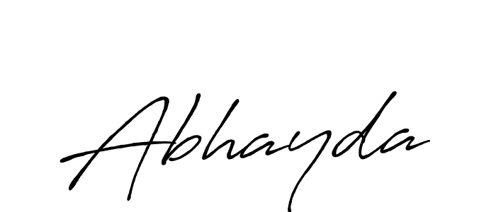 How to make Abhayda name signature. Use Antro_Vectra_Bolder style for creating short signs online. This is the latest handwritten sign. Abhayda signature style 7 images and pictures png