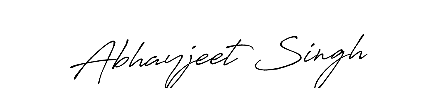 Use a signature maker to create a handwritten signature online. With this signature software, you can design (Antro_Vectra_Bolder) your own signature for name Abhayjeet Singh. Abhayjeet Singh signature style 7 images and pictures png