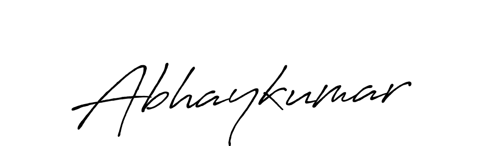 How to make Abhaykumar signature? Antro_Vectra_Bolder is a professional autograph style. Create handwritten signature for Abhaykumar name. Abhaykumar signature style 7 images and pictures png