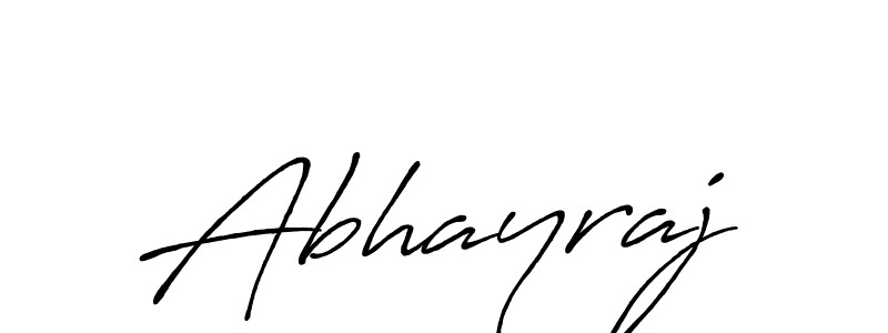 Abhayraj stylish signature style. Best Handwritten Sign (Antro_Vectra_Bolder) for my name. Handwritten Signature Collection Ideas for my name Abhayraj. Abhayraj signature style 7 images and pictures png