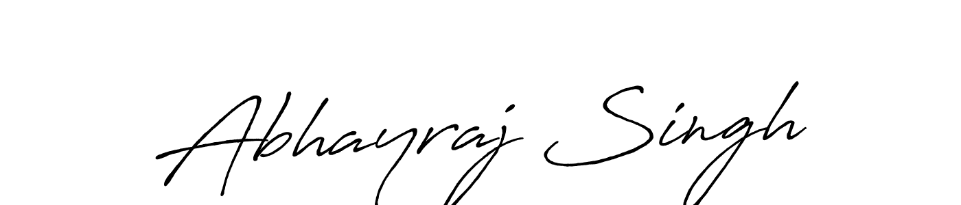 The best way (Antro_Vectra_Bolder) to make a short signature is to pick only two or three words in your name. The name Abhayraj Singh include a total of six letters. For converting this name. Abhayraj Singh signature style 7 images and pictures png