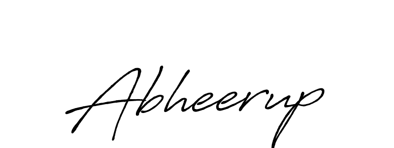 Make a beautiful signature design for name Abheerup. With this signature (Antro_Vectra_Bolder) style, you can create a handwritten signature for free. Abheerup signature style 7 images and pictures png