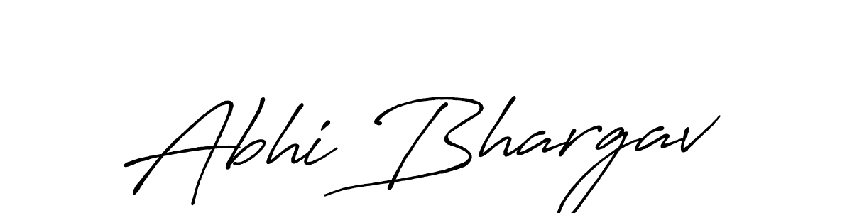 Also we have Abhi Bhargav name is the best signature style. Create professional handwritten signature collection using Antro_Vectra_Bolder autograph style. Abhi Bhargav signature style 7 images and pictures png