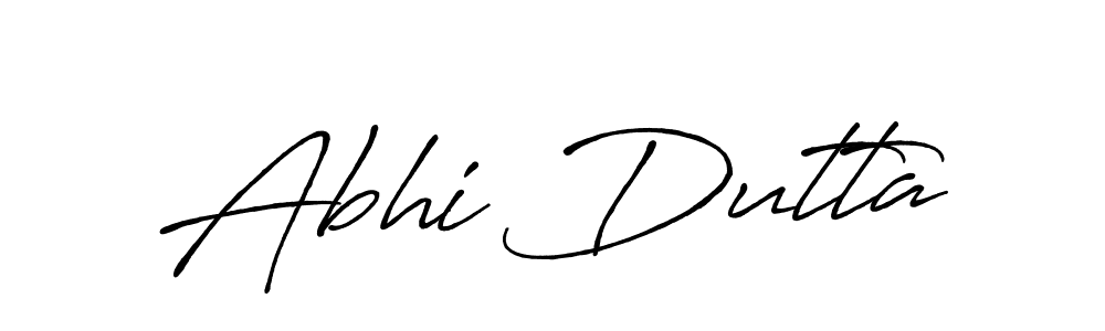 It looks lik you need a new signature style for name Abhi Dutta. Design unique handwritten (Antro_Vectra_Bolder) signature with our free signature maker in just a few clicks. Abhi Dutta signature style 7 images and pictures png