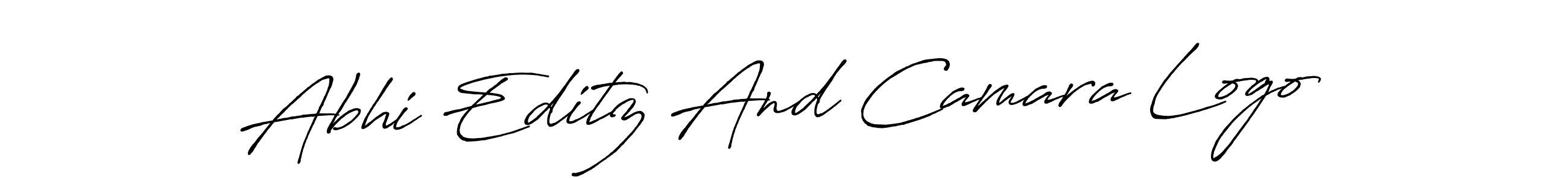 Make a beautiful signature design for name Abhi Editz And Camara Logo. With this signature (Antro_Vectra_Bolder) style, you can create a handwritten signature for free. Abhi Editz And Camara Logo signature style 7 images and pictures png