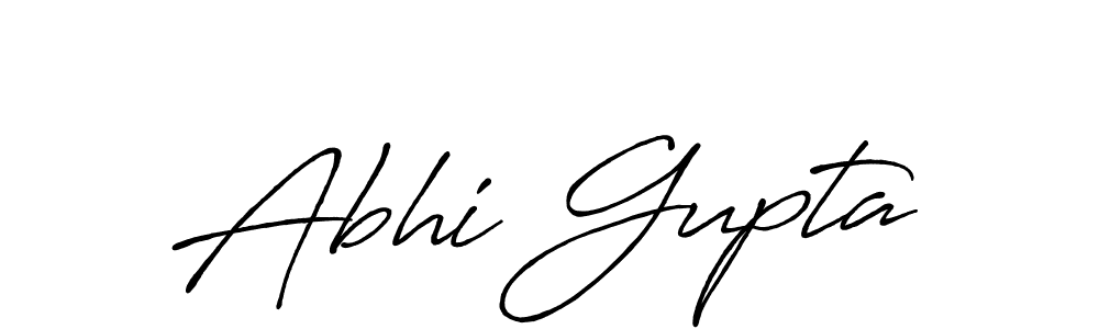 Once you've used our free online signature maker to create your best signature Antro_Vectra_Bolder style, it's time to enjoy all of the benefits that Abhi Gupta name signing documents. Abhi Gupta signature style 7 images and pictures png