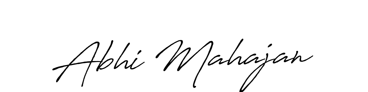 Make a short Abhi Mahajan signature style. Manage your documents anywhere anytime using Antro_Vectra_Bolder. Create and add eSignatures, submit forms, share and send files easily. Abhi Mahajan signature style 7 images and pictures png