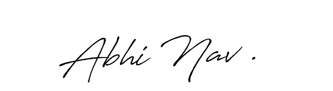 You can use this online signature creator to create a handwritten signature for the name Abhi Nav . . This is the best online autograph maker. Abhi Nav .  signature style 7 images and pictures png