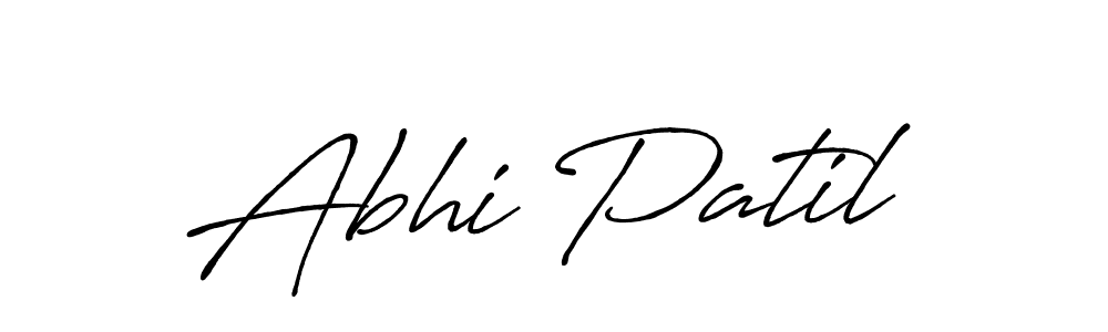 The best way (Antro_Vectra_Bolder) to make a short signature is to pick only two or three words in your name. The name Abhi Patil include a total of six letters. For converting this name. Abhi Patil signature style 7 images and pictures png