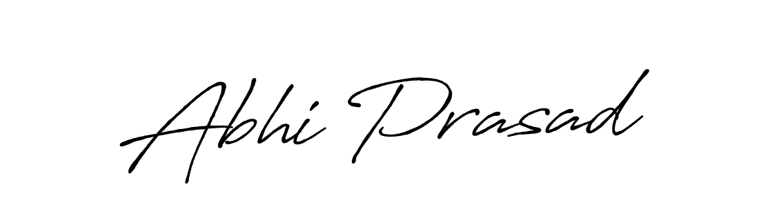 Use a signature maker to create a handwritten signature online. With this signature software, you can design (Antro_Vectra_Bolder) your own signature for name Abhi Prasad. Abhi Prasad signature style 7 images and pictures png