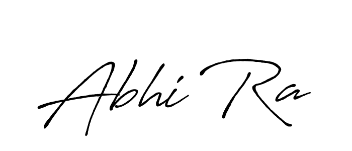 if you are searching for the best signature style for your name Abhi Ra. so please give up your signature search. here we have designed multiple signature styles  using Antro_Vectra_Bolder. Abhi Ra signature style 7 images and pictures png