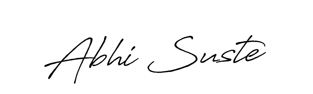 Once you've used our free online signature maker to create your best signature Antro_Vectra_Bolder style, it's time to enjoy all of the benefits that Abhi Suste name signing documents. Abhi Suste signature style 7 images and pictures png